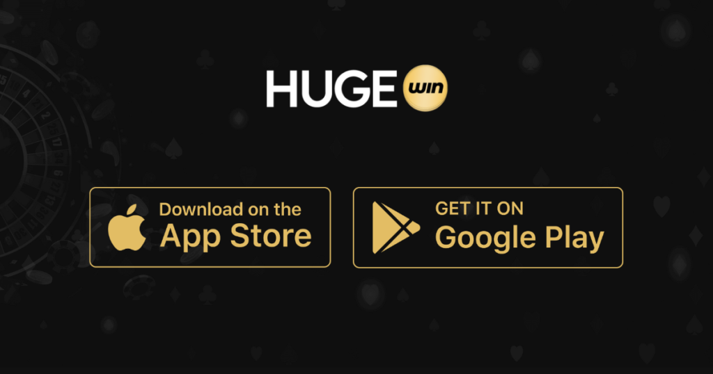 HUGEwin Mobile Apps